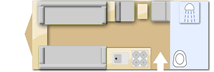 Swift Challenger, 2010 caravan layout