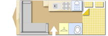 Avondale Eagle, 2008 caravan layout
