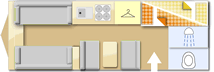 Bailey Pegasus GT65 Ancona, 2015 caravan layout